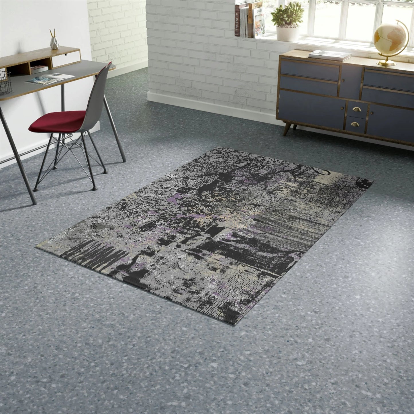 Area Rug Rectangular LILAC - Minimal by QN