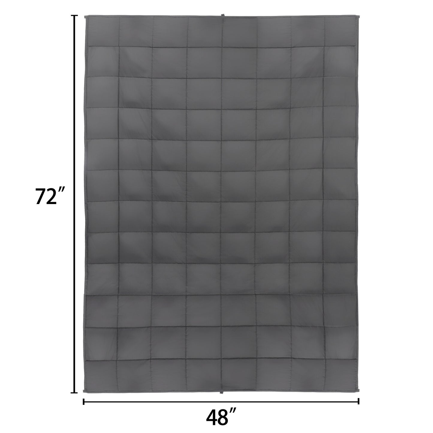 Weighted Blanket Twin Size Calm down 48 X 72" Full Twin Size 15Lbs Promote Sleep
