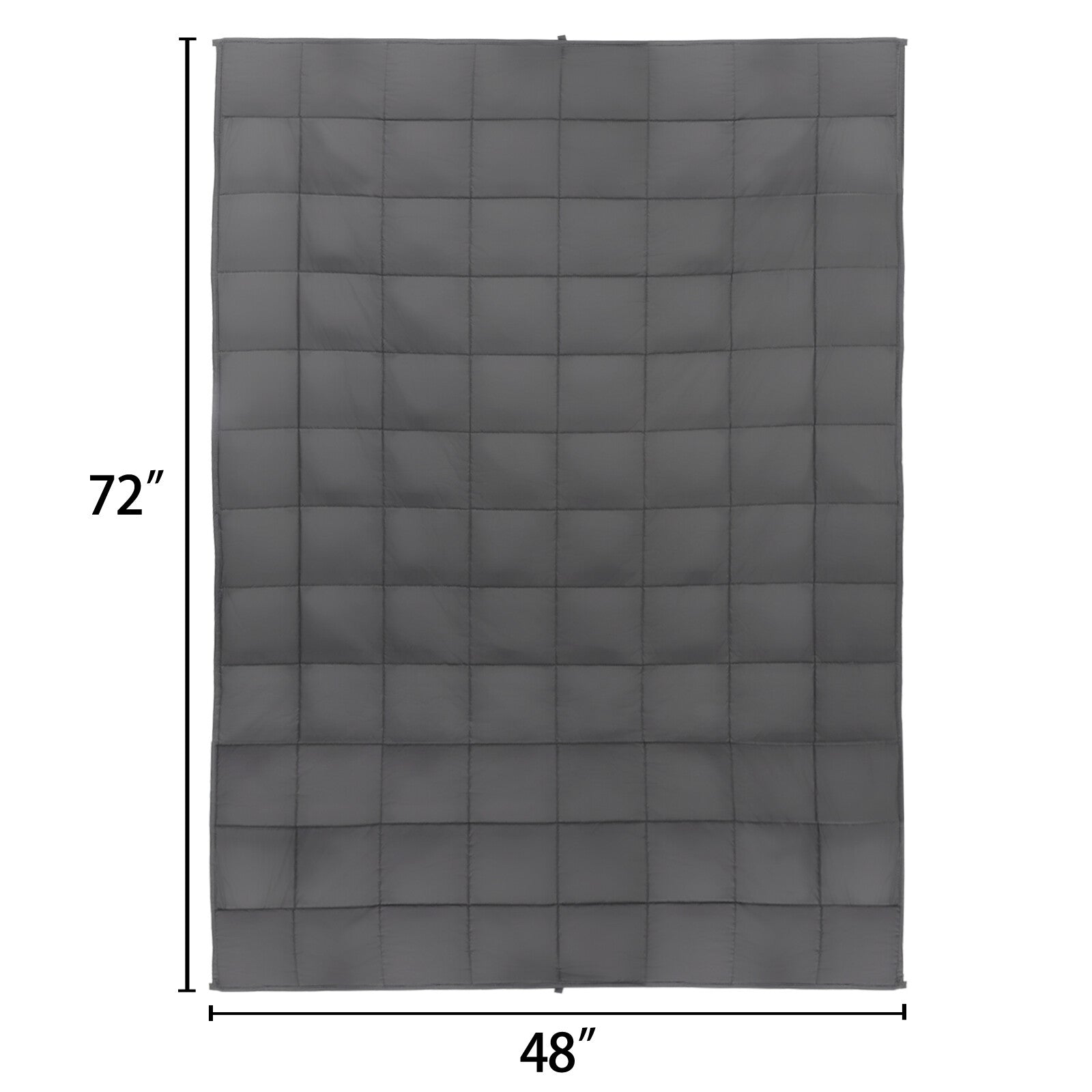 Weighted Blanket Twin Size Calm down 48 X 72" Full Twin Size 15Lbs Promote Sleep