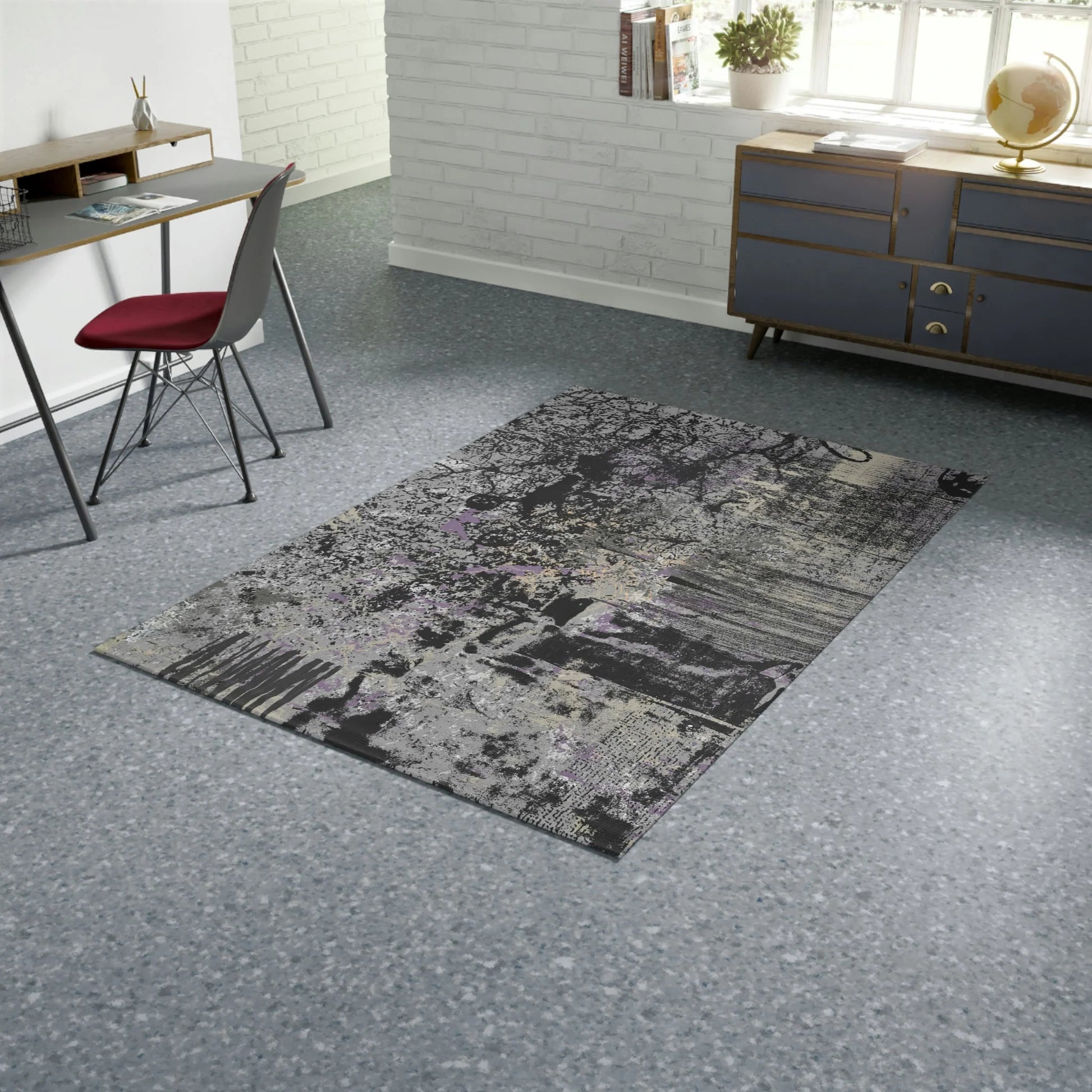 Area Rug Rectangular LILAC - Minimal by QN