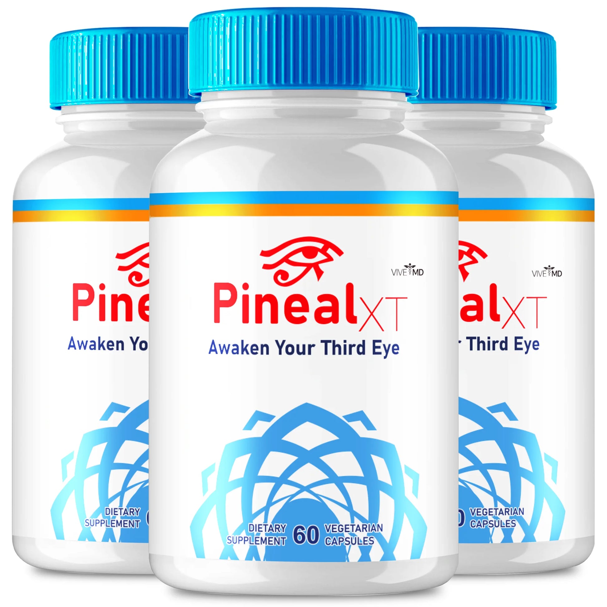 Pineal XT Supplement Official Pineal XT Gold to Awaken Your Third Eye Maximum Strength Pineal XT Brain Pills Pinealxt Nootropic Capsules to Improve Overall Health Pineal XT Brain Health Reviews(3Pack)