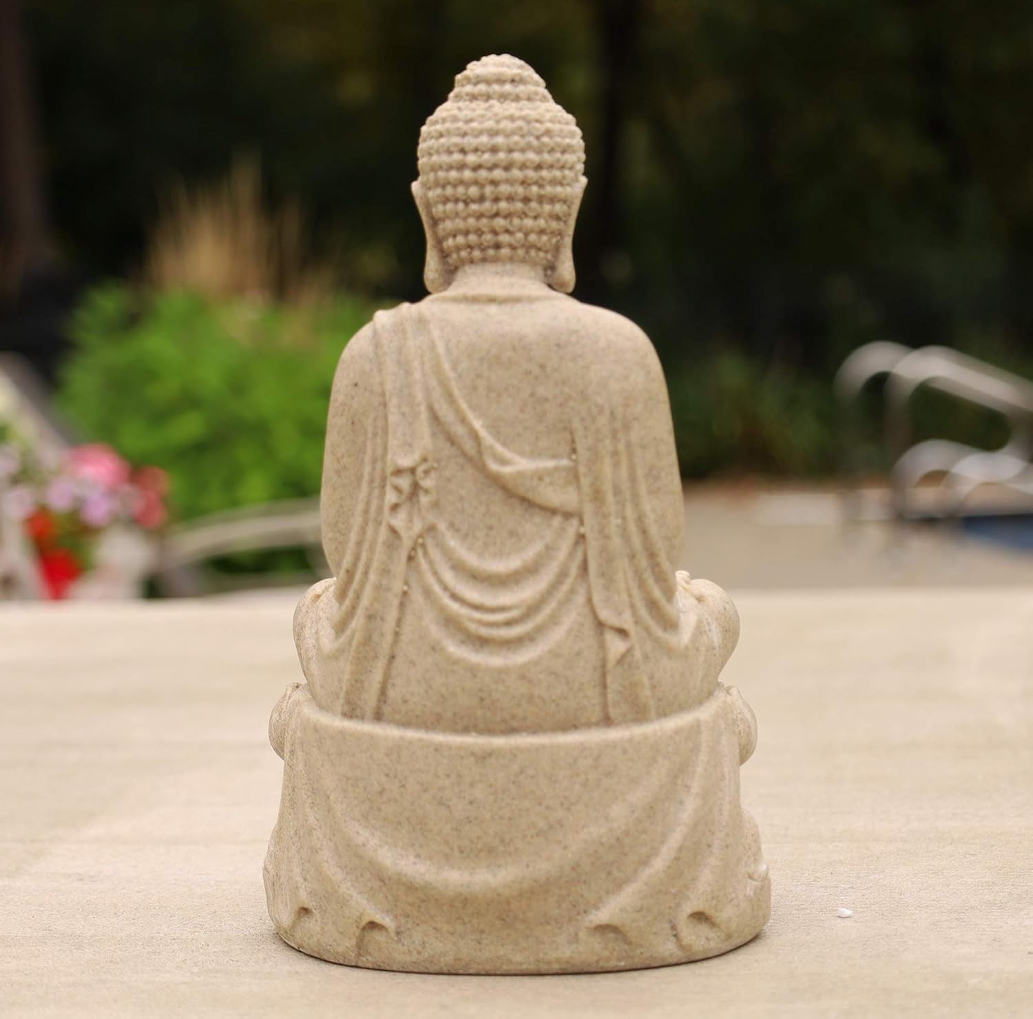 Dharmaobejcts Buddha Meditating Peace Harmony Statue - 9 Inches High