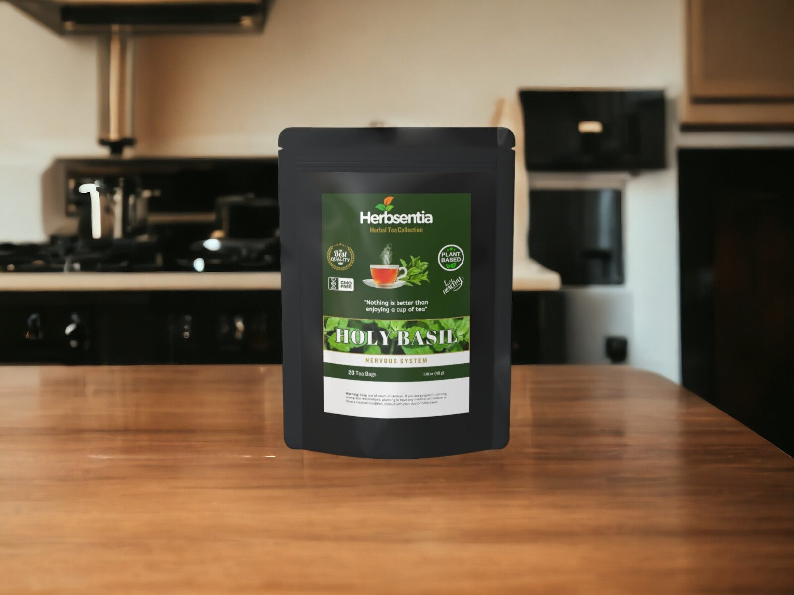 Holy Basil "Tulsi" Tea - Mental Clarity and Focus