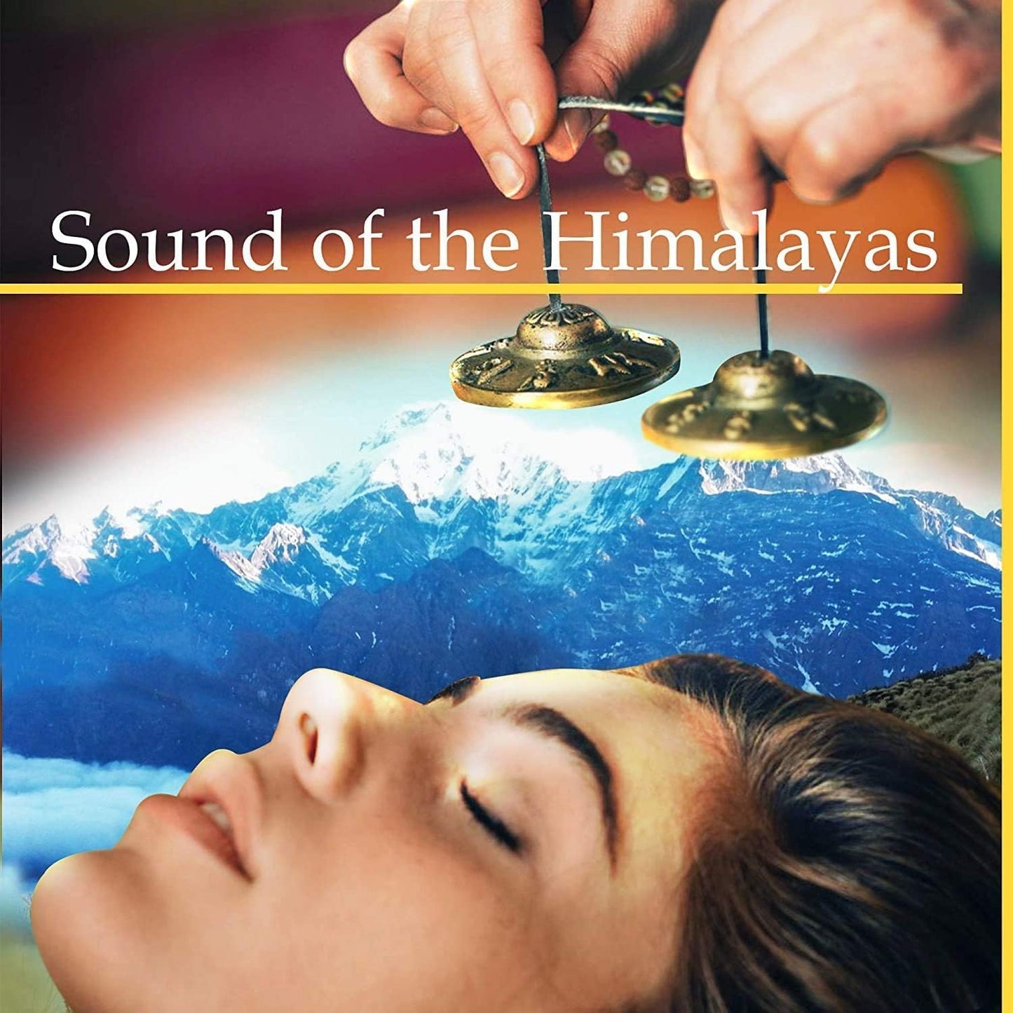 Tingsha Cymbals Tibetan Lucky Symbol Embossed Meditation Yoga Bell Chimes (Medium, Silver Vajra Symbol)