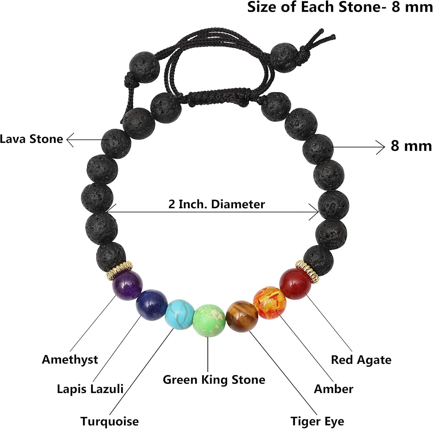 7 Chakra Gemstone Tree with 7 Chakra Bracelet Reaiki Healing Crystal Bonsai Feng Shui Healing Meditation Chakras Crystals Love Chakra Gift Set Home & Office Decor