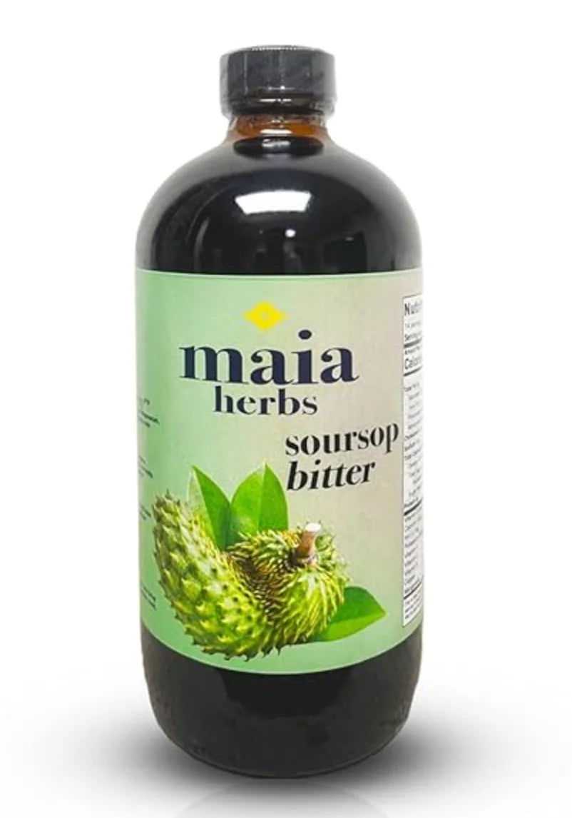 Maia Herbs Soursop Bitters Liquid 16Oz - Premium Holistic Immune Boost