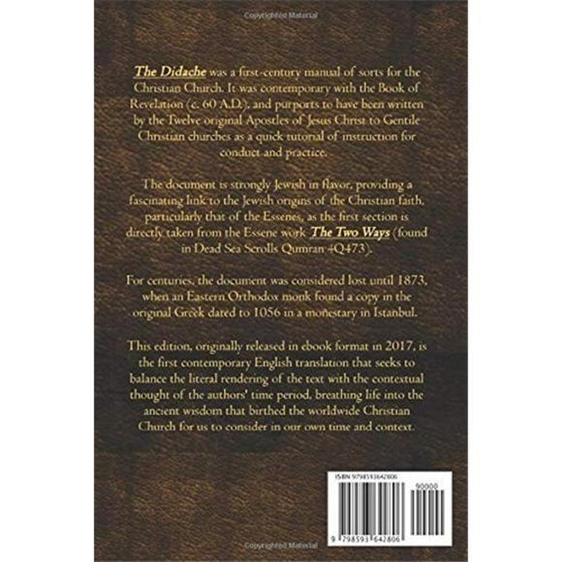 The Didache with Commentary: (The Teaching of the Twelve Apostles to the Nations