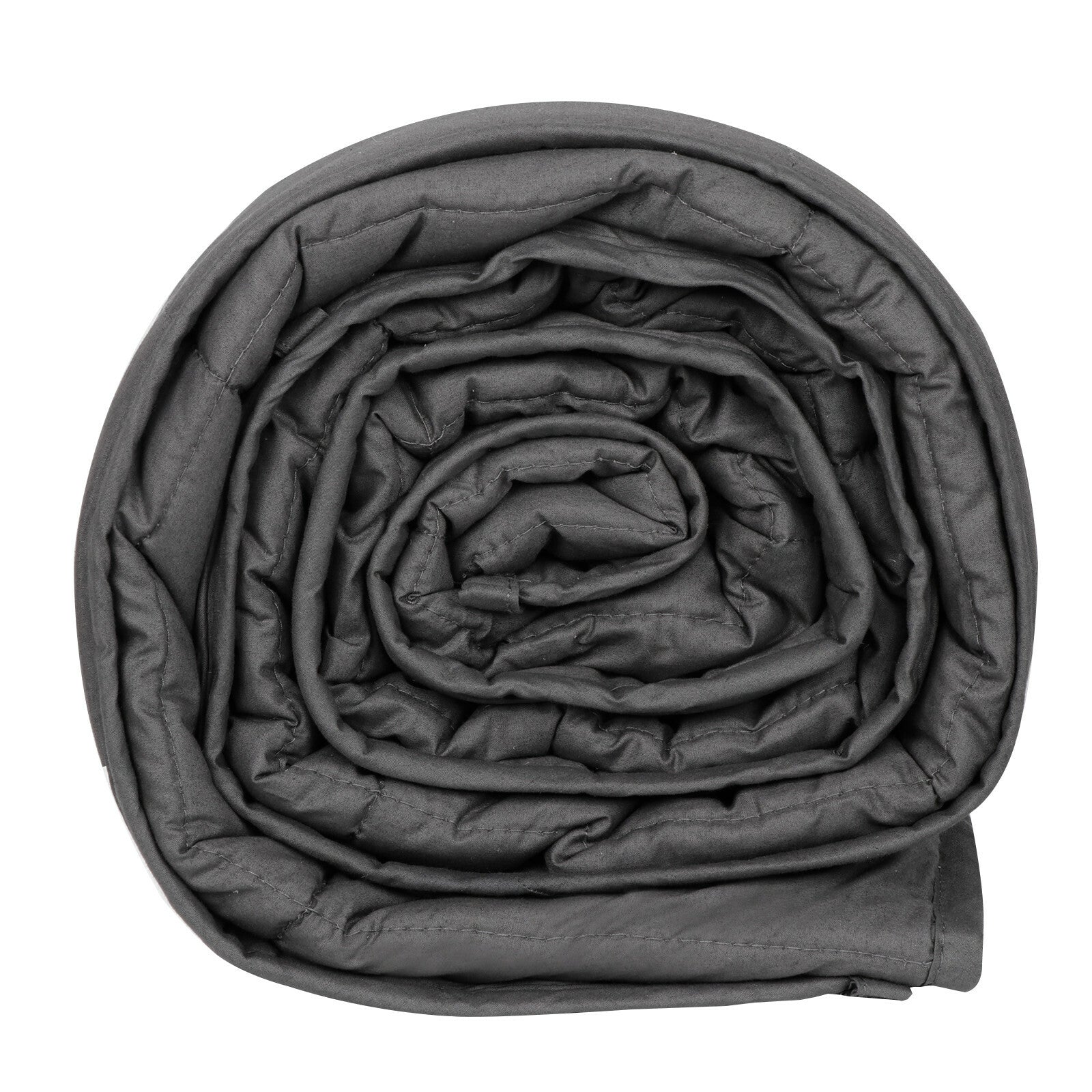 Promote Deep Sleep 15Lbs 72 X 48" Weighted Blanket Full Body Twin Size Deep Grey
